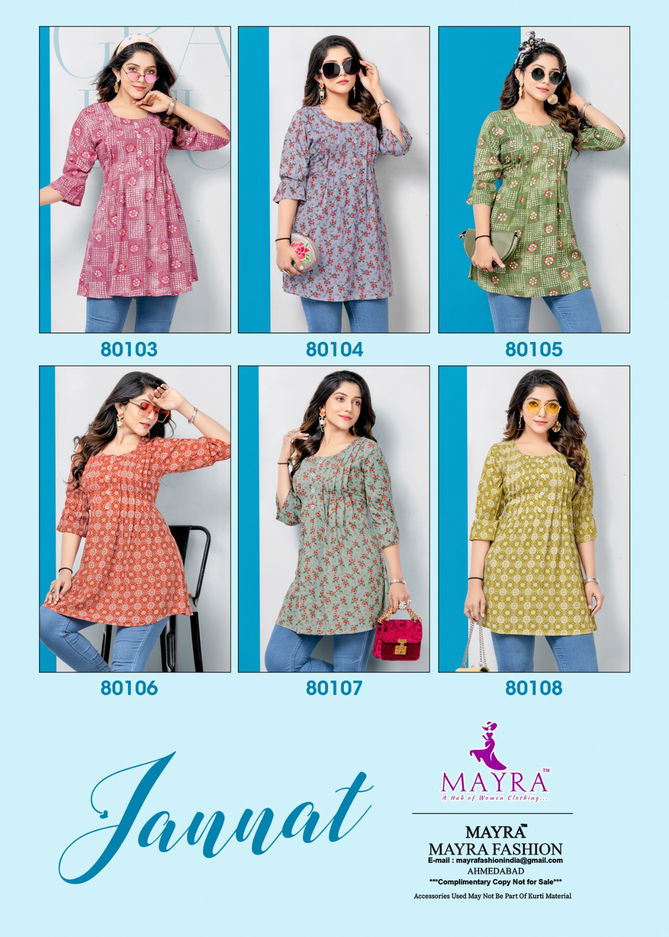 Smriti H Dot by Hirwa 80103-80108 Western Ladies Top Catalog